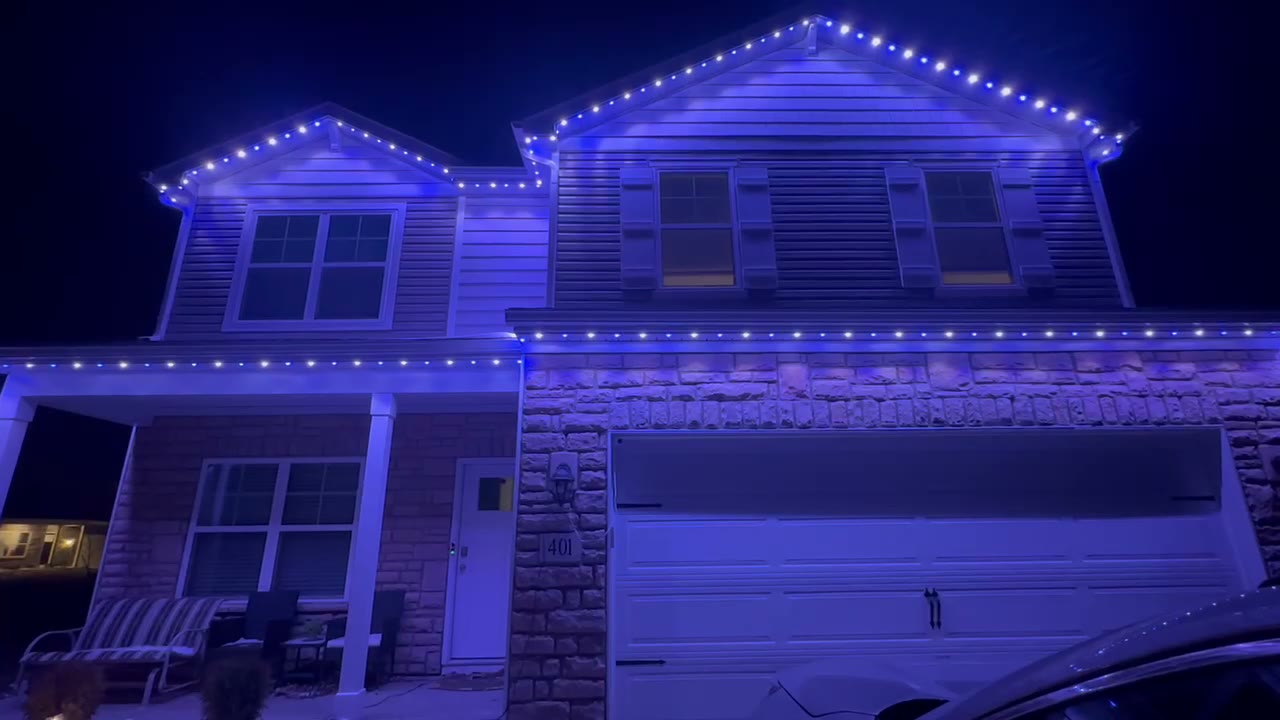 Nighttime walkthrough video